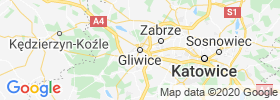 Gliwice map